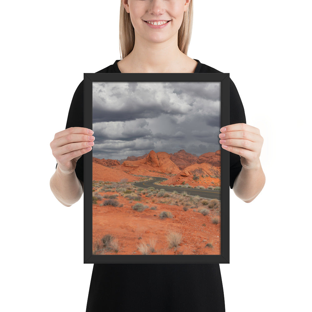 Winding Road in Valley of Fire